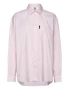 Day Striped Shirt Gots Pink Double A By Wood Wood