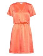 Dinnesz Ss Dress Orange Saint Tropez