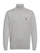 Uspa Knit Brison Men Grey U.S. Polo Assn.