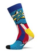 Super Dad Sock Patterned Happy Socks