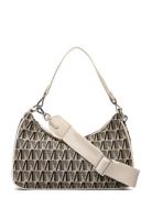 Jacquard Shoulder Bag Cream Mango