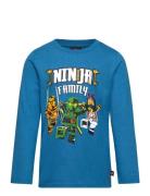 Lwtano 203 - T-Shirt L/S Blue LEGO Kidswear