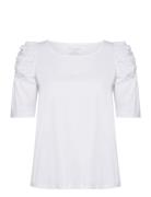 Adrienne - T-Shirt White Claire Woman