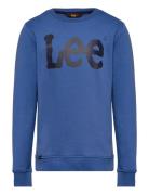 Wobbly Graphic Bb Crew Blue Lee Jeans