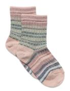 Vilma Glitter Socks Patterned Mp Denmark