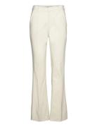 Msdexa Mid Waisted Flared Pant Cream Minus