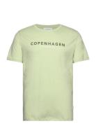 Copenhagen Print Tee S/S Green Lindbergh