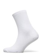 Fine Cotton Rib Socks White Mp Denmark