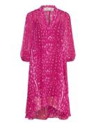 Dvf Ileana Dress Pink Diane Von Furstenberg