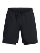 Ua Launch 7'' 2-In-1 Shorts Black Under Armour