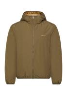 Reversible Hooded Jacket Green GANT