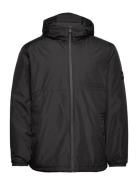 Portland Hooded Jacket Black Tommy Hilfiger