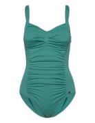 Potenza Solid Swimsuit Green Panos Emporio