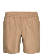 Ripstop Casual Shorts Beige Revolution