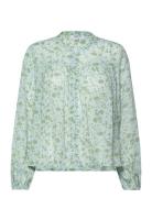 Jasia Rikkelie Shirt Aop Green MSCH Copenhagen