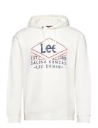 Hoodie White Lee Jeans