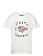 Korbin Reg Sj Vin J Tee White VINSON