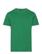 Essential Cotton Tee S/S Green Tommy Hilfiger