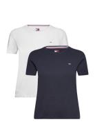 Tjw 2Pack Soft Jersey Tee White Tommy Jeans