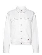 Mom Cls Jacket Bh6193 White Tommy Jeans
