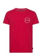 Hilfiger Roundle Tee Red Tommy Hilfiger