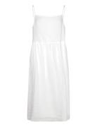 Linen Midi Slip Dress White Tommy Hilfiger