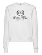 Reg Flag Script Cnk Swtshrt White Tommy Hilfiger