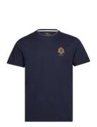 Heritage Logo Tee Navy Hackett London