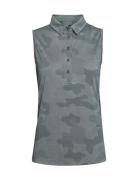 Ladies Camou Top Grey BACKTEE