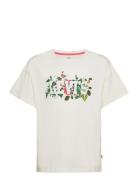 Levi's Over D Tropical Tee White Levi's