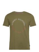 Monotype Roundle Tee Green Tommy Hilfiger