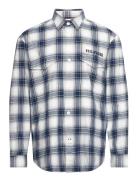 Shadow Check Overshirt Navy Tommy Hilfiger