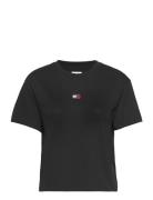 Tjw Cls Xs Badge Tee Black Tommy Jeans