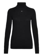 Tjw Essential Turtleneck Sweater Black Tommy Jeans