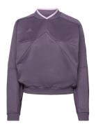 W Tiro Crew Purple Adidas Sportswear