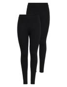 Onllive Love New Legging 2Pack Noos Black ONLY