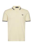 Twin Tipped Fp Shirt Cream Fred Perry