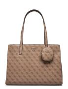 Power Play Tech Tote Brown GUESS