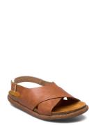 Sandals - Flat - Open Toe - Op Brown ANGULUS