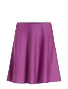 Viellette Hw Short Skirt Purple Vila