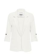 Onlcaro 3/4 Unlined Blazer Cc Tlr White ONLY