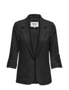 Onlcaro 3/4 Unlined Blazer Cc Tlr Black ONLY