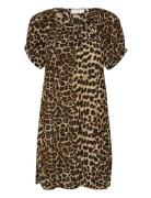 Kaamber Tunic Printed Brown Kaffe