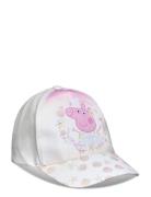 Cap In Sublimation White Peppa Pig