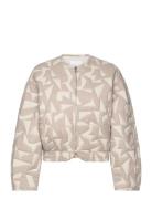 Cotton Quilted Jacket Beige Mango