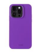 Silic Case Iph 14 Pro Purple Holdit