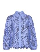 Lace Shirt Blue Coster Copenhagen