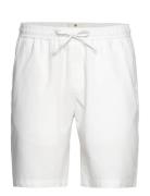 Aklt James Cot/Linen Ela Shorts White Anerkjendt