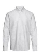 Cotton Oxford Sune Stripe Shirt Bd White Mads Nørgaard