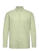 Cotton Linen Sune Shirt Green Mads Nørgaard